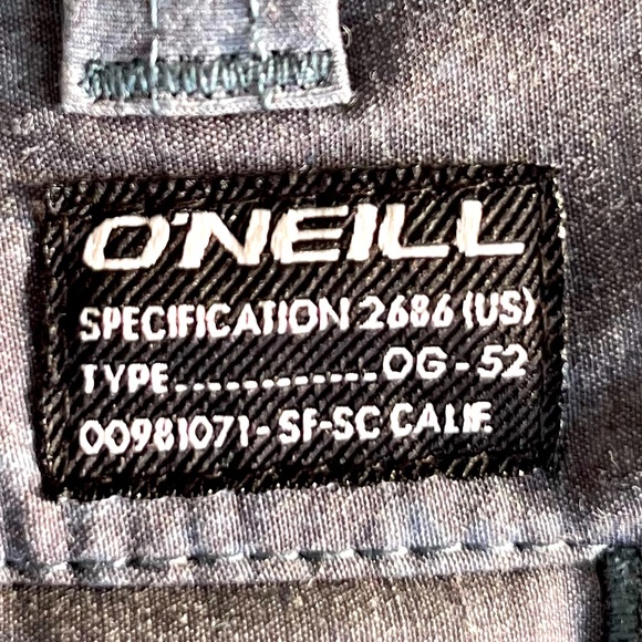 O’NIELL Boys Hybrid Grey/Blue shorts size 27 - Picture 4 of 4